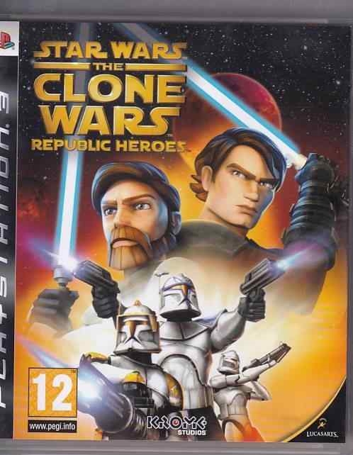 Star Wars The Clone Wars Republic Heroes - PS3 (B Grade) (Genbrug)